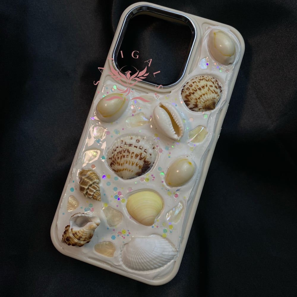 Image of Mini Shells Style Mosaic Phone Case For All Brand 