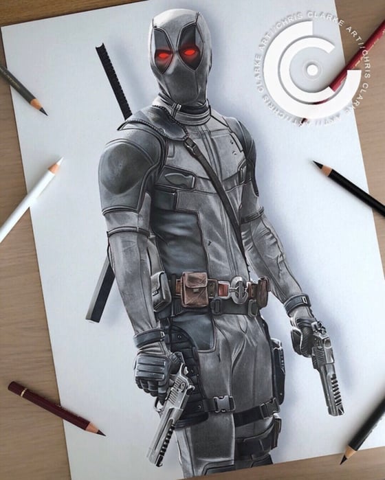 Image of Deadpool Xforce Limited Edition A3 Print