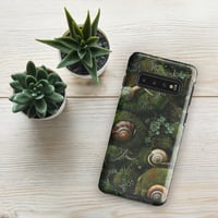 Image 2 of Flora and Fauna Goblincore Grunge Snails and Moss Tough Case for Samsung®