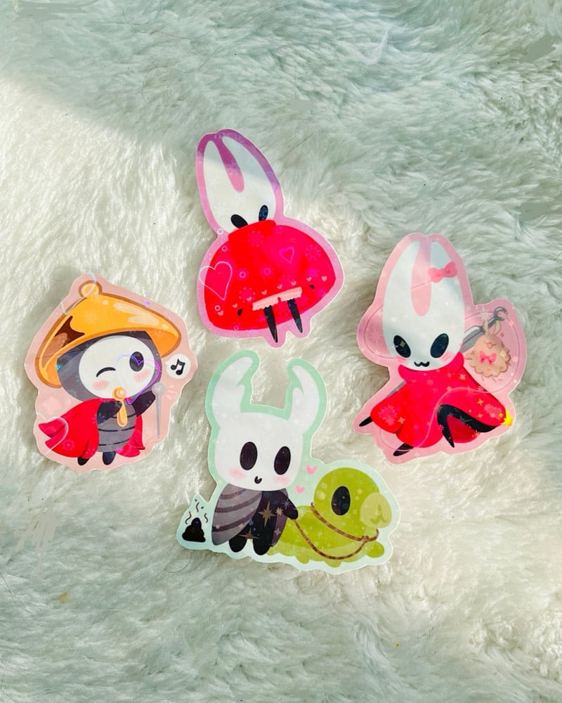 Image of SilkSong Stickers 🪡❤️