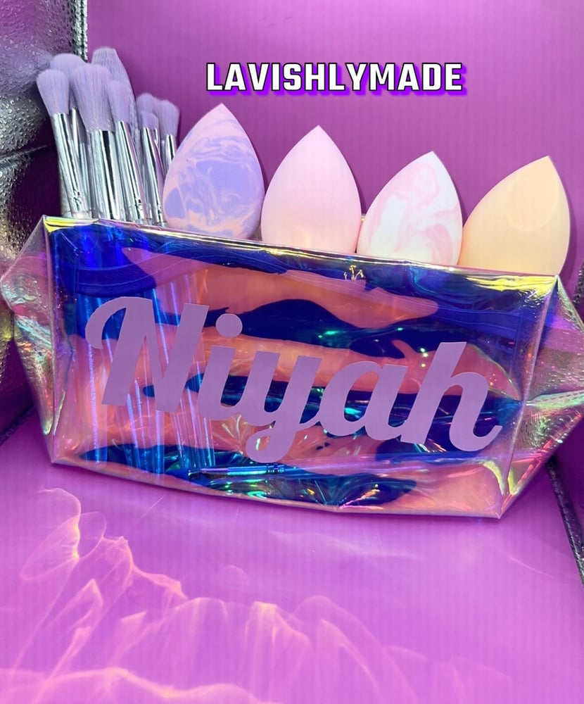 Image of Custom make up bag combo