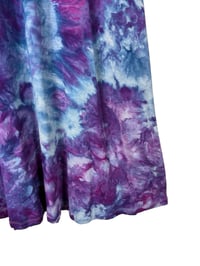 Image 5 of XS Jersey Knit Pocket Tank Dress in Purple Haze Ice Dye