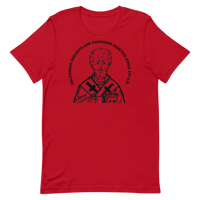 Image 1 of Saint Nicholas Punching Heretics Tee Shirt