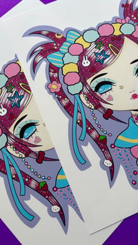 Image 2 of “Decora Pink” prints 