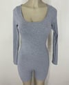 Snatched Grey Romper