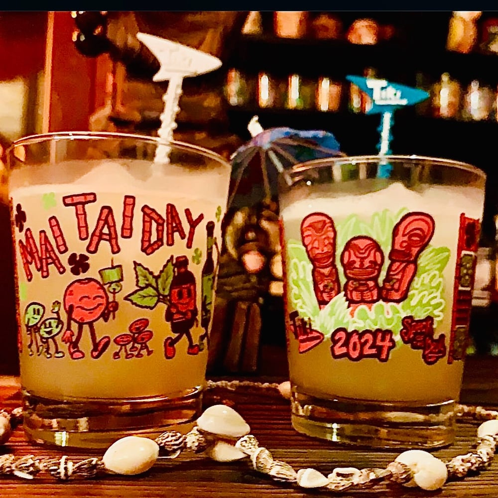 MAI TAI DAY 15oz Limited Edition Cocktail Glass