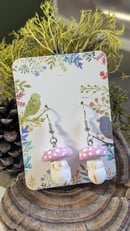 Image 2 of Mushroom Earrings