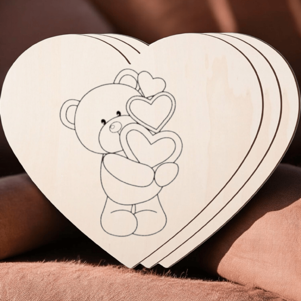 Image of Heart Shaped Paint Kits