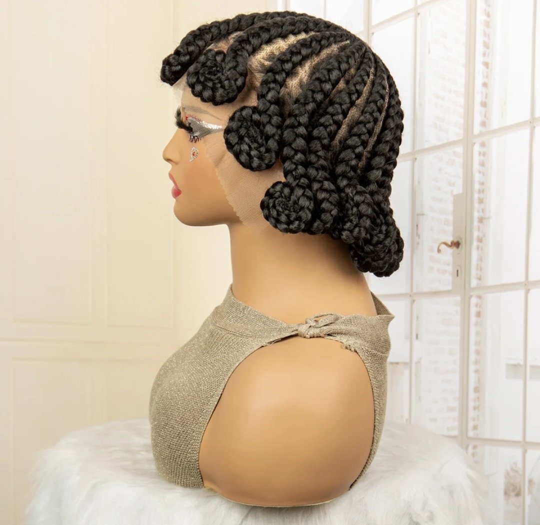 Image of Full lace wig african style
