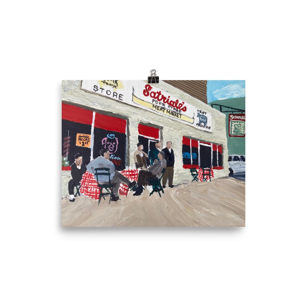 Image of Satriales print