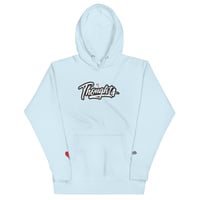Image 4 of Thoughts Clothing 'Authentic Logo Hearted' Unisex Hoodie