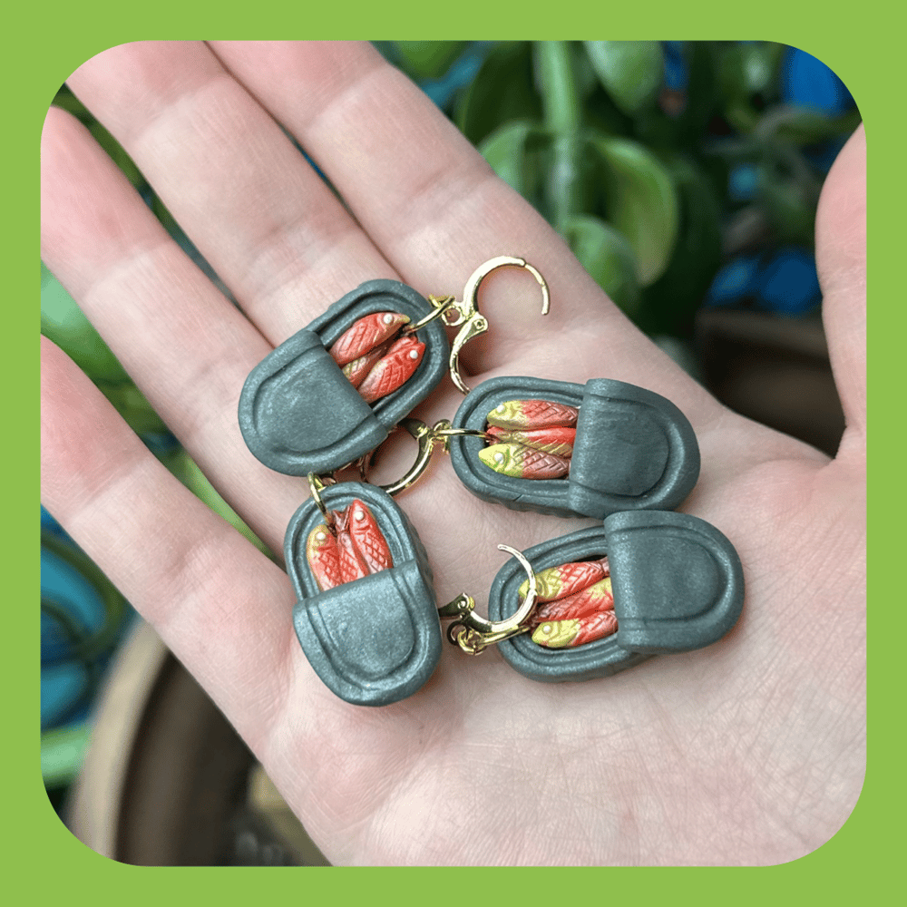 Image of Tinned Fish Earrings