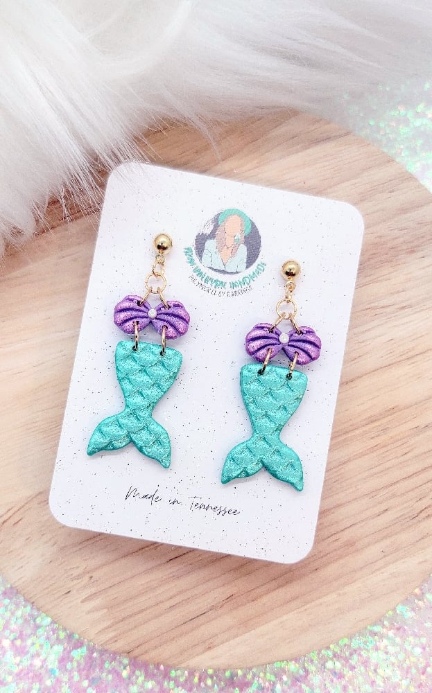 Image of Undersea Mermaid Dangles 
