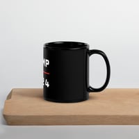 Image 4 of Trump 2024 11 0z, and 15 0z, Black Glossy Mug, MAGA, Patriotic Gift