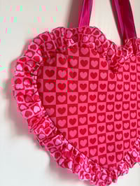 Image 2 of The Sweetheart Check Ruffle ❤️🩷