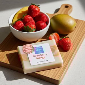 Image of Strawberry Mango Soap Bar