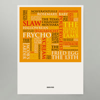 Image 1 of Horror Kitchen Art Print NEW