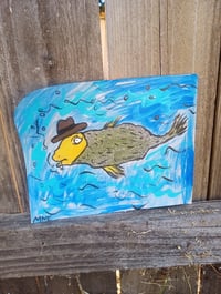 Image 5 of Fish Swimming In Hat
