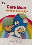 Rocket & Co. Retro Care Bear pin brooches