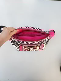Image 2 of Devotchkas zebra print fanny pack