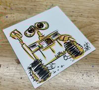 3x3 Paint Sketch - Robot