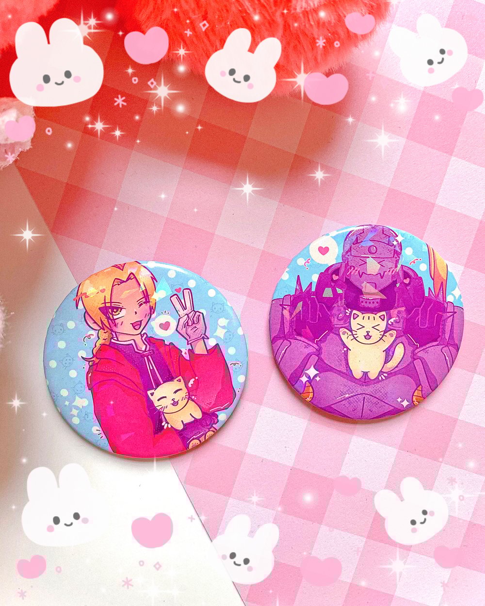 Image of Fullmetal Alchemist Brotherhood | 58mm Round Badges