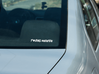 Image 5 of Todas Mienten Car Decal(2 pack)