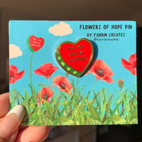 Image 1 of “Flowers of Hope” Hard Enamel Pin