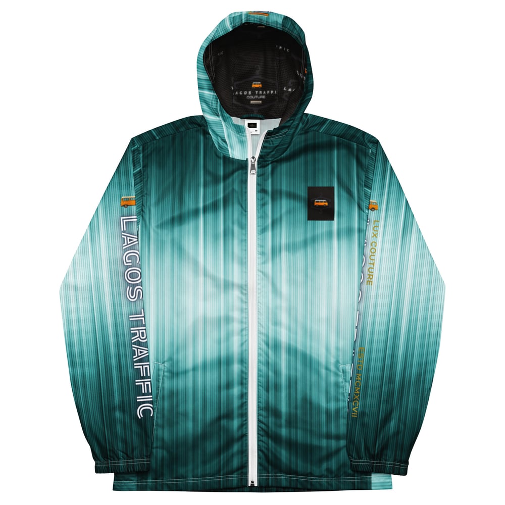 PARKVIEW MODE - LAS GIDI CITY MEN'S WINDBREAKER (GRN STEEL)