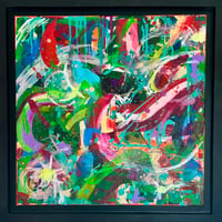 Image 2 of Neon Trails Green