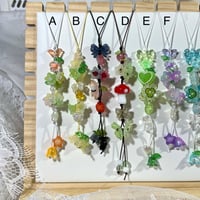 Image 3 of Floral Thread Phone Charm