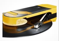 Image 2 of Sound Burger Bluetooth portable turntable YELLOW