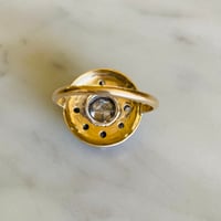 Image 3 of FRENCH ENAMEL & DIAMOND RING
