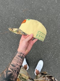 Image 4 of REAL TREE BRIM OAKLAND ATHLETICS CUSTOM FITTED CAP
