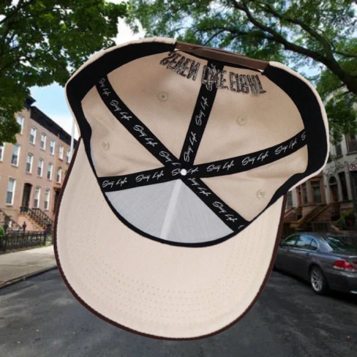 SLC SEVEN ON EIGHT SERIES SNAPBACK - BROWN/CREAM - *preorder*
