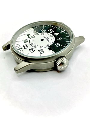 Image of Fortis Flieger Cockpit complete kit,new,2/tone Black/white Dial,40mm Case,595.10.46.1