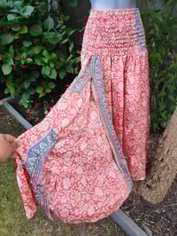 Image 3 of Zara Split Skirt- peachy pink