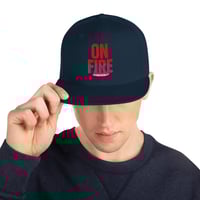 On Fire Snapback Hat