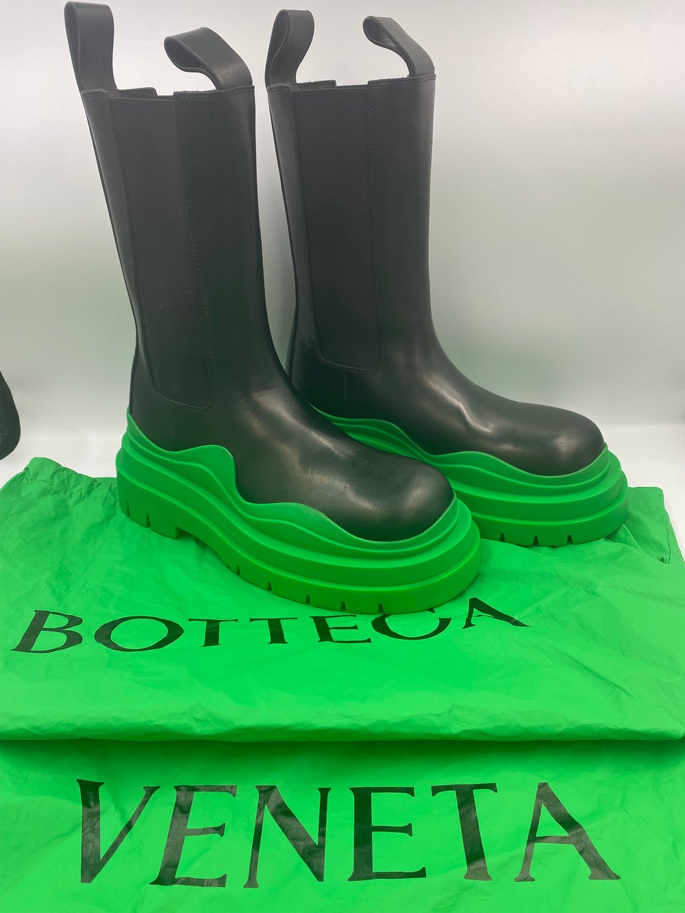 Bottega Veneta - Boots Tire Black, NJ & Friends