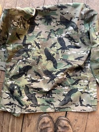 Image 3 of Large back printed crow camo 