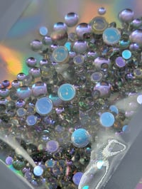 Image 5 of Water drop purple translucent 