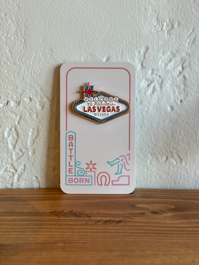 Image of Welcome To Las Vegas Pin