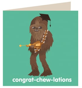 Image of Congrat-chew-lations Card