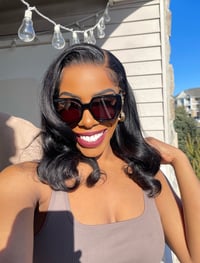 Image 13 of 16 inch READY TO WEAR 10x6 Lace Closure SILKY STRAIGHT Wig