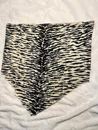 Image 4 of Zebra Print Bandeau Top