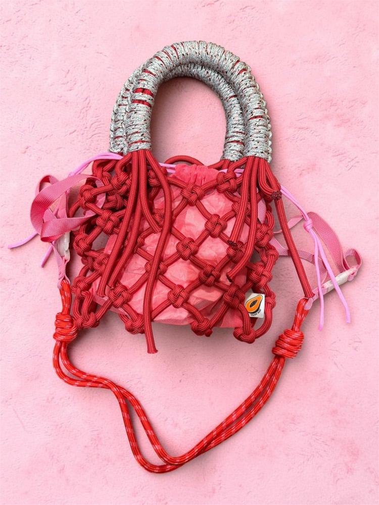 Image of Sunshine Bag - Grey/Red