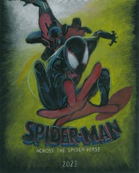 “Welcome to Spider Society.” SPIDER-MAN: ACROSS THE SPIDER-VERSE Art Print
