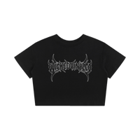 Outline Logo Baby Crop Tee