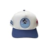Art of Fame/ Mickey Mouse Memories Double Patch/ 5-Panel Hat Navy Blue & Off White 