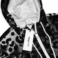 Image 1 of KAOZ x LEO Women’s cropped windbreaker FSOCIETY